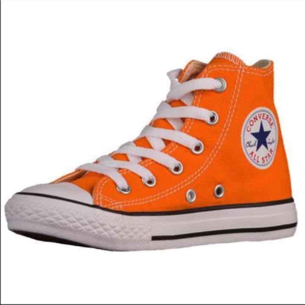 Orange converse